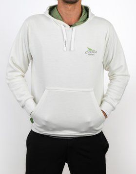 Худі чоловіча преміум біло-зелена mps_white_green_s фото